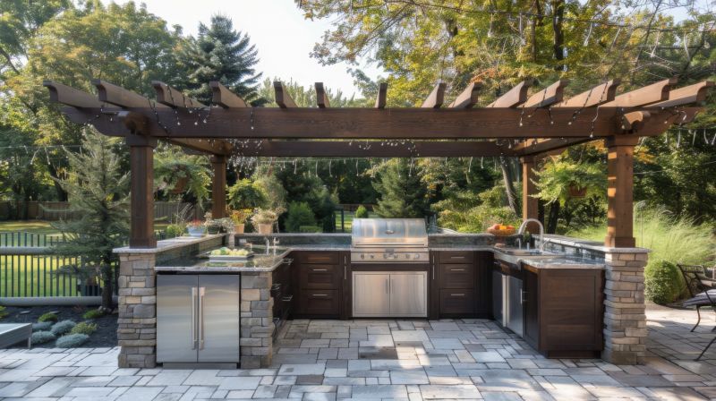 Materials Used In Outdoor Kitchen Construction