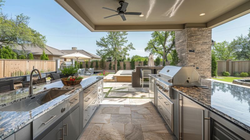 Outdoor Kitchen Installation in Monterey, CA
