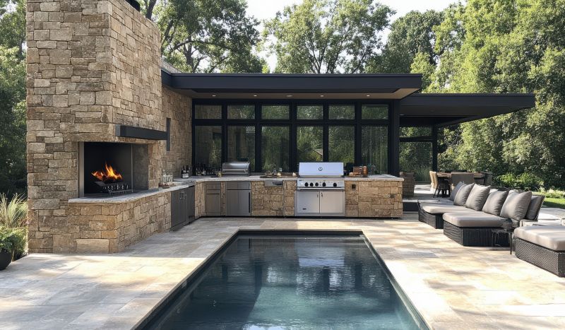 Outdoor Kitchen Remodeling in Cypress, TX